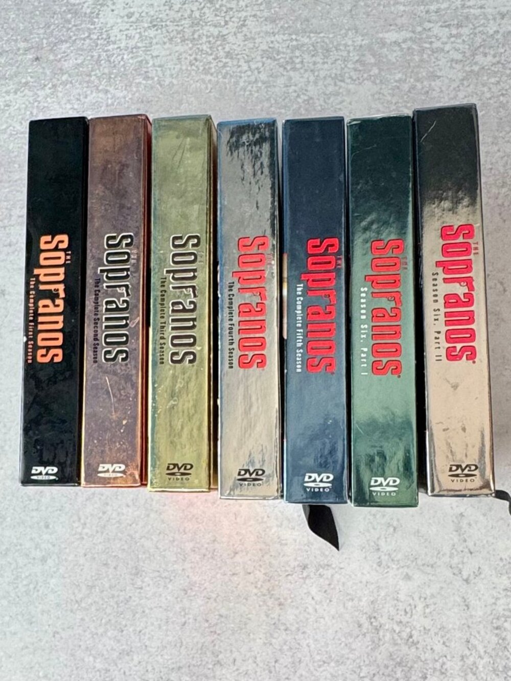 The Sopranos Seasons 1-6 Full series Original Releases DVD box set collection